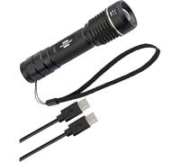 Brennenstuhl LuxPremium TL 601 AF/LED Torcia ricaricabile USB (Extra Bright CREE-LED, antipolvere e impermeabile IP67, 600lm, durata max. 26h, incl. cavo di ricarica USB C)
