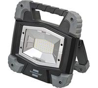 Brennenstuhl Toran Mobile Bluetooth 3000 MB/LED Costruzione Spotlight 30W per esterni (Controllo tramite App, Cavo 5 m, 3000lm, IP55), Grigio, Nero