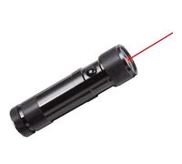 Brennenstuhl, Torcia a 8 LED da 45 lm con puntatore laser, Nero