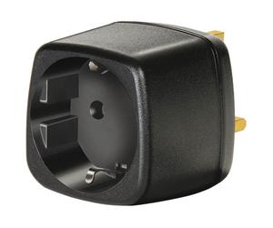 Brennenstuhl Travel Adapter earthed/GB Tipo G (UK) Tipo F Dritto 1508533