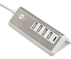 Brennenstuhl USB caricab. mult. con 1,5m 4xUSB ti. A + 1x ti. C 1508230
