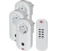 Set interruttore radio BRENNENSTUHL Comfort-Line bianco