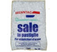 Brenntag SALE IN PASTIGLIE PER ADDOLCITORI DUPURATORI e FILTRI ACQUA 25 Kg