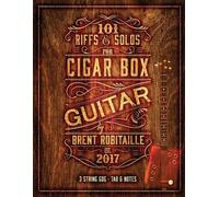 Brent C Robitaille 101 Riffs & Solos for Cigar Box Guitar (Tascabile)