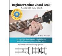 Brent C Robitaille Beginner Guitar Chord Book (Tascabile)