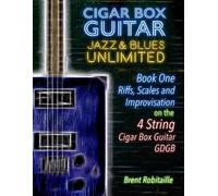 Brent Robitaille Cigar Box Guitar Jazz & Blues Unlimited - 4 String (Tascabile)