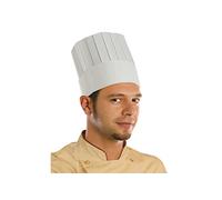 Brenta 1672500 cappello chef in TNT Monsieur Chef, 20 Pezzi, Bianco