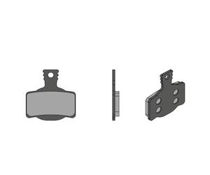 BRENTA CICLO Componenti Monopattini, E-Bike Compound Brake Pads for System MT2-8/ROAD