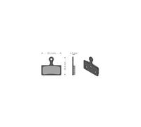 BRENTA Pastiglie E-Bike Shield Tech per Freni XTR/K-FORCE/MCX1 SHIMANO/FSA/REVER