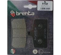Brenta Pastiglie Freno Organiche Moto per Aprilia RS4 50(4T), RS 125(4T), Blata Enduro 125