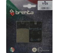 Brenta Pastiglie Freno Organiche Moto per Benelli Devil 50, Master 4 50, Beta ALP 50