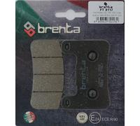 Brenta Pastiglie Freno Organiche Moto per Kawasaki Z 1000-ABS,Z 1000 SX-ABS,GSX-R 600