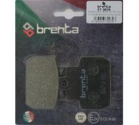 Coppia di Pastiglie Organiche Freno Posteriore per Scooter Piaggio MP3 125 2008