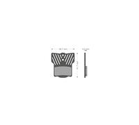 Brenta Ciclo Light Tech Mt2-8 Disk Magura Disc Brake Pads Trasparente
