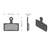 BRENTA Pastiglie Performance Tech per Freni XTR/K-FORCE/MCX1 SHIMANO/FSA