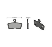 Brenta Ciclo Code R/code Rsc/guide R Avid/sram Sintered Disc Brake Pads Trasparente