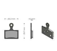 BRENTA Pastiglie Sinter Tech per Freni DURACE/XTR/MCX1SHIMANO/REVER/TEK.