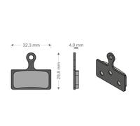 BRENTA Pastiglie Sinter Tech per Freni XTR/K-FORCE/MCX1 SHIMANO/FSA/REVER