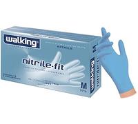 BRENTA SRL GUANTI NITRILE FIT WALKING S X100 PROTEZIONE MANI MONOUSO