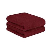 Brentfords Coperta invernale in pile Teddy, morbida e calda, per letto matrimoniale, spessa, grande, per divano, coperta in pile, colore: rosso vino, 150 x 200 cm