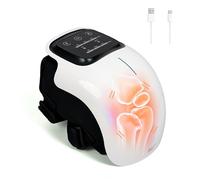 brenzo 2026 - Massaggiatore per ginocchio 3 in 1 senza fili, con calore, terapia a luce rossa e 3 modalità di vibrazione, 3 livelli di riscaldamento, ginocchiera riscaldata per alleviare il dolore