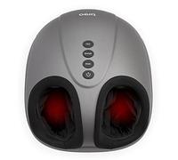 Breo Massaggiatore Piedi Elettrico, Shiatsu Massaggio Piedi Plantare con Calore per Circolazione e Rilassamento, Sollievo dal Dolore ai Piedi, Regalo per Tutti, Fino alla Taglia 44 (U)