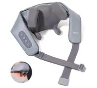 Breo N5 Mini Massaggiatore Collo Con Calore, Massaggiatore Elettrico Per Collo E Spalla Massaggiatore Shiatsu, Cuscino Massaggiatore Per Collo Schiena, Spalla Massaggio Cervicale Profund
