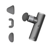 Breo S1 - Mini pistola per massaggio, portatile, misura piccola, 0,19 kg e 4 livelli con 4 testine massaggianti, massaggiatore silenzioso, super durata della batteria, compatibile con batteria USB