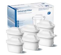 BREOILUTLE Filtri, Compatibili con Brita Maxtr Plus, Maxtra Pro All-in-1 Filtro, Filtro per Bollitore Compatibile Con Brita Mavea Filtri per acqua, 6PCS Filtro By BREOILUTLE, Riducono Cloro,Odori