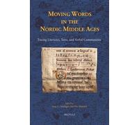 Brepols Publishers Moving Words in the Nordic Middle Ages (Copertina rigida)