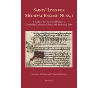 Brepols Publishers Saints' Lives for Medieval English Nuns, I (Copertina rigida)