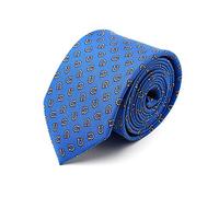 BRERA 67 Cravatta Uomo Elegante in Seta | Cravattino per Completo 150x7 | Cravatte Slim per Vestito da Cerimonia e per Abiti da Lavoro - Diversi Colori e Fantasie