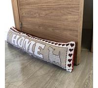 Bresme - Paraspifferi in tessuto decorativo, isolante, per porte basse, design originale della collezione Home, misura universale, lunghezza 85 cm