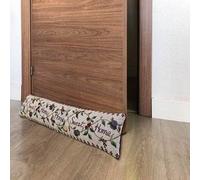 Bresme - Paraspifferi in tessuto decorativo, isolante termico per porte basse, design originale della collezione "Home", con dimensione universale lunga 90 cm