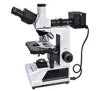 Bresser 5770200 Science ADL 601 P 40-600x Microscopio | Obiettivi planacromatici, Illuminazione Köhler, Polarizzatore e analizzatore, Tavolino, Condensatore Abbe, Alogena 20 W