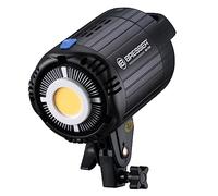 BRESSER BR-60S COB LED-Studiolampe 60W | 5400 lumen, CRI 95, dimmerabile dal 10 al 100 per cento, display LCD, raffreddamento silenzioso, telecomando fino a 30 m