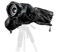 Bresser BR-RC15 - Custodia impermeabile per fotocamera reflex DSLR con finestra e velcro elastico