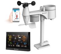 BRESSER Centrale meteorologica WLAN Comfort con sensore professionale 7 in 1 e