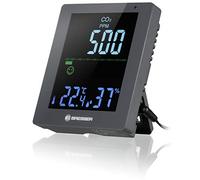 Misuratore di CO2 Bresser Smile Rilevatore di concentrazione di CO2 Grigio