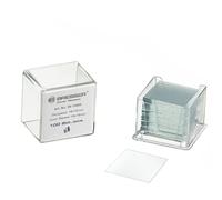 Bresser coprioggetti per microscopio 100 pezzi 22x22mm