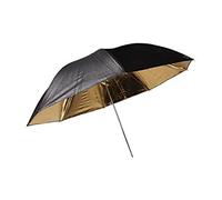 Bresser F000120 SM-01 Ombrello Riflettente Oro/Nero 101 cm