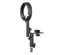 Bresser f000360 foto studio BR di TL15 fotocamera supporto flash con baionetta S di Adattatore Nero