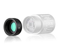 Bresser Filtro UV + IR Cut per Camere CMOS M30x0,75 C Mount 400 a 680 nm | Blocca luce UV e IR, immagini lunari e planetarie più nitide, vetro ottico multistrato, corpo in alluminio anodizzato