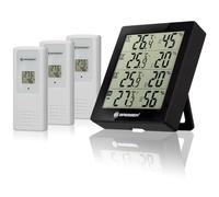 BRESSER Hygro Quadro Termoigrometro con 4 misurazioni indipendenti