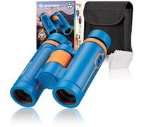 BRESSER JUNIOR - Binocolo 7 x 30 per bambini dai 6 anni in su, con ingrandimento 7x e bilanciamento delle diottrie, inclusa custodia per il trasporto per il birdwatching, escursioni e sport