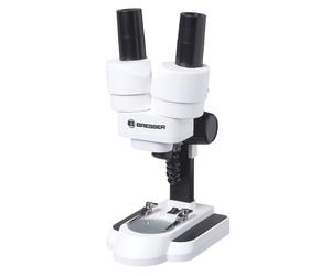Bresser Junior microscopio per luce trasmessa e incidente 50x