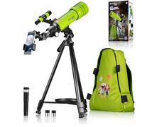 BRESSER JUNIOR Telescopio rifrattore 70/400 con zaino