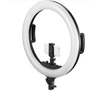Bresser Lampada ad Anello LED 48W dimmerabile per Smartphone Fotocamera Vlogger Bellezza Influencer 4800 Lumen