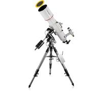 Bresser Messier AR152s/760 EXOS-2 PMC-Eight Goto Set Telescopio, 152 mm di apertura, 760 mm di distanza focale, filtro solare, WiFi, App ExploreStars