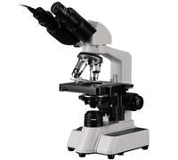 Bresser Microscopio Bino con Camera MikrOkular Full HD, Ingrandimento 40x-1000x, Illuminazione LED, Adattatori Inclusi, Ideale per Scuola e Hobby